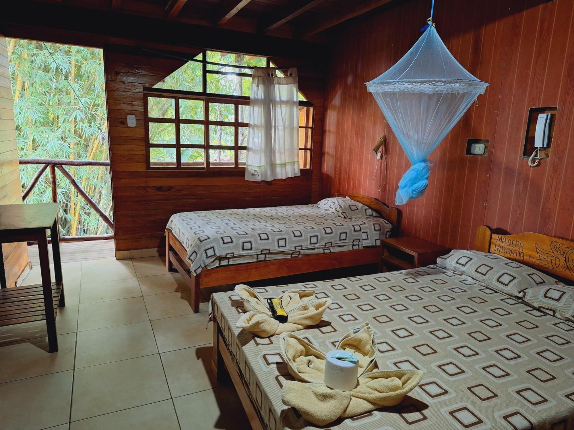 Madera Labrada Lodge Ecologico Tarapoto Esterno foto